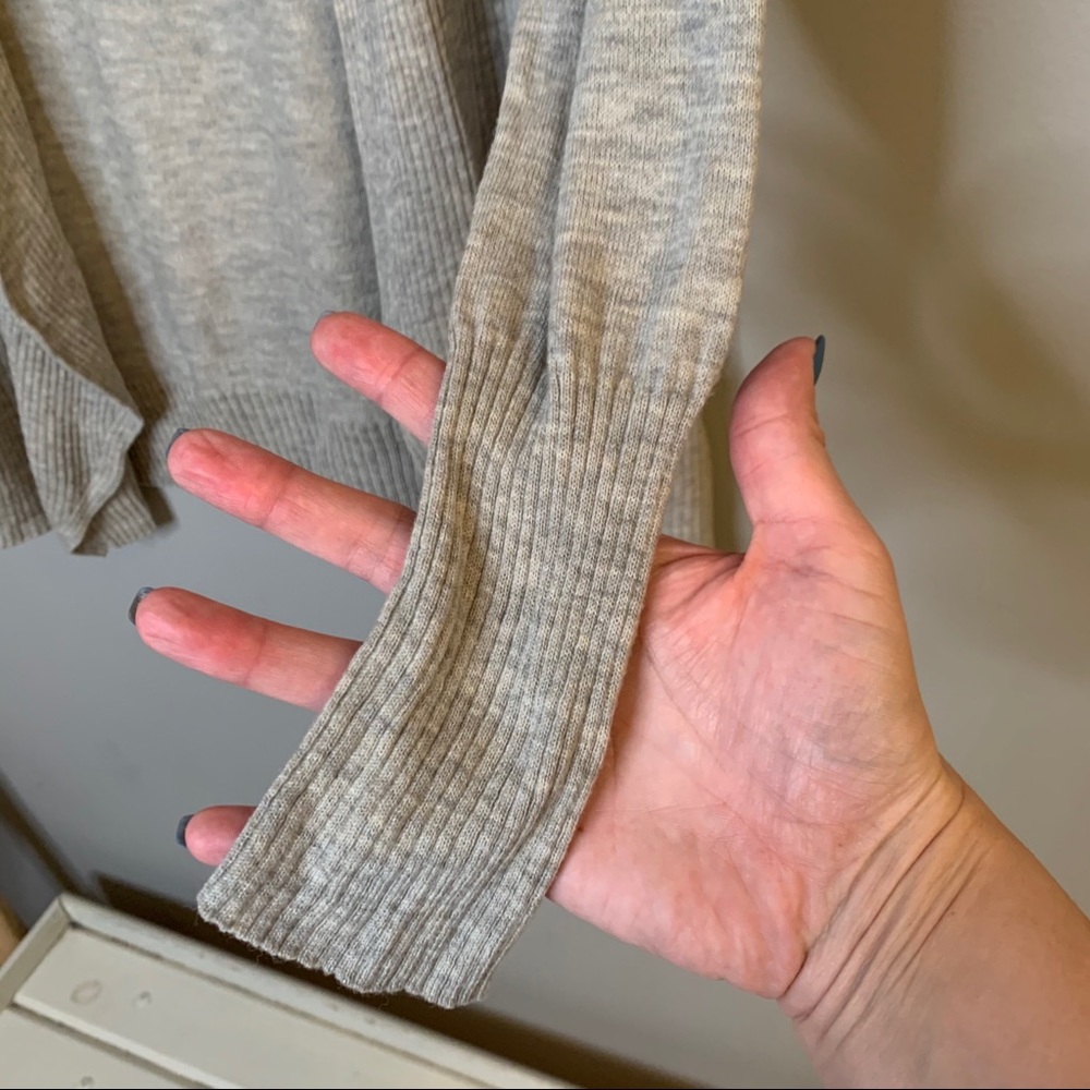 Banana Republic tan wool blend soft open cardigan - Picture 3 of 11